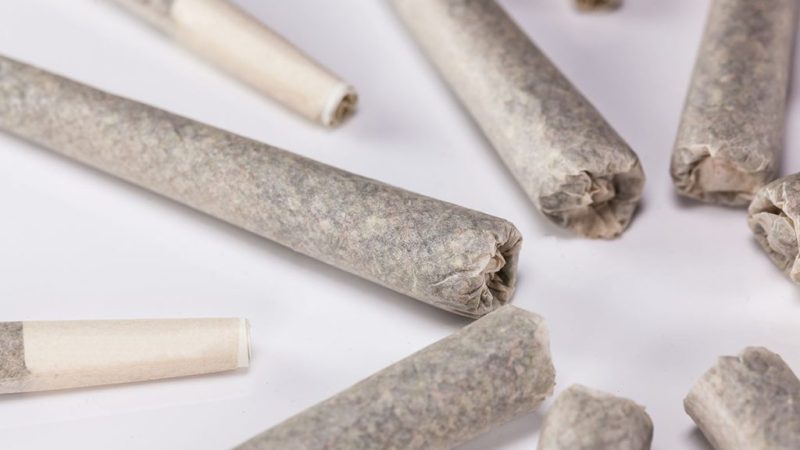 How do THC pre-rolls promote relaxation and stress relief?